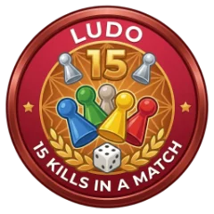15 captures in a match 15 captures in a match badge