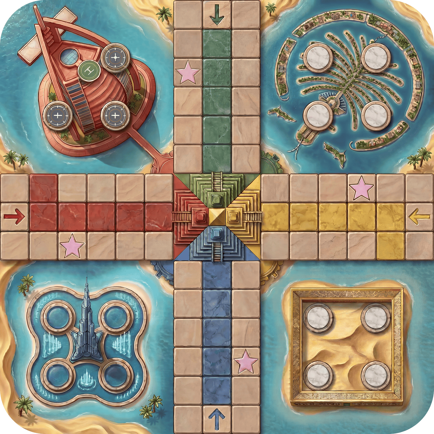 Dubai board
