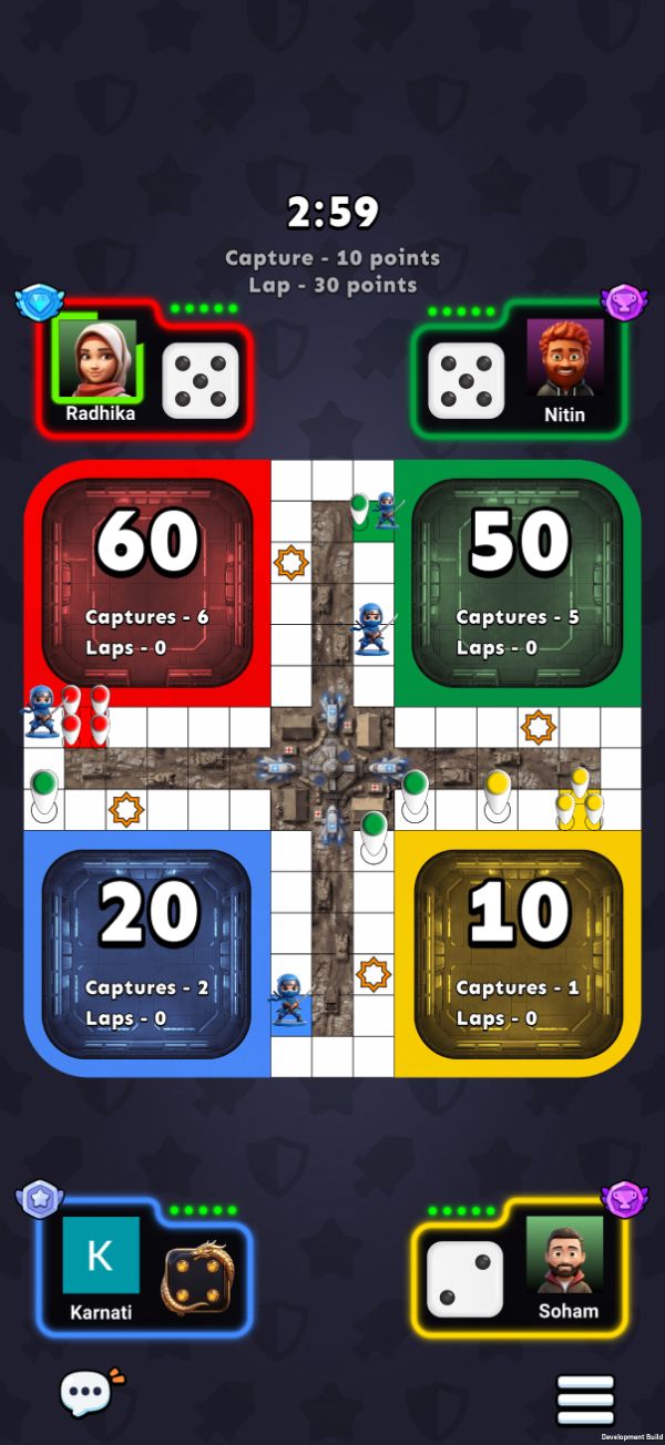 Battle Mode scoreboard match