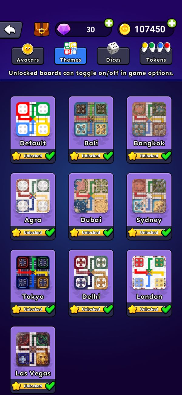 Board themes store